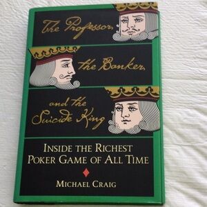 Green Poker Book by Michael Craig